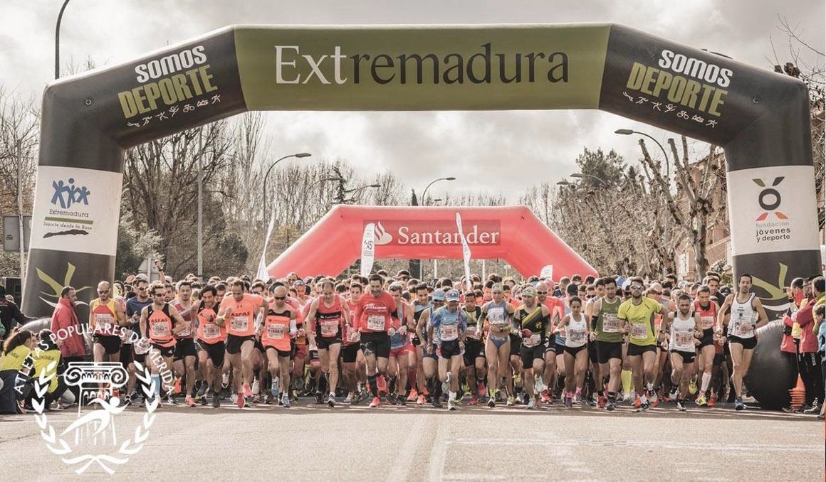 Solo 200 dorsales para agotar las inscripciones en el Medio Maratón de Mérida.