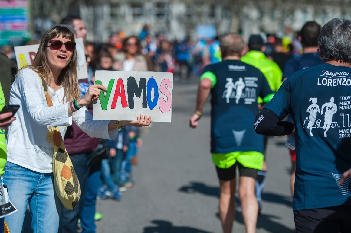Una imagen del Movistar Medio Maratón de Madrid. Foto: JCD Fotografía.