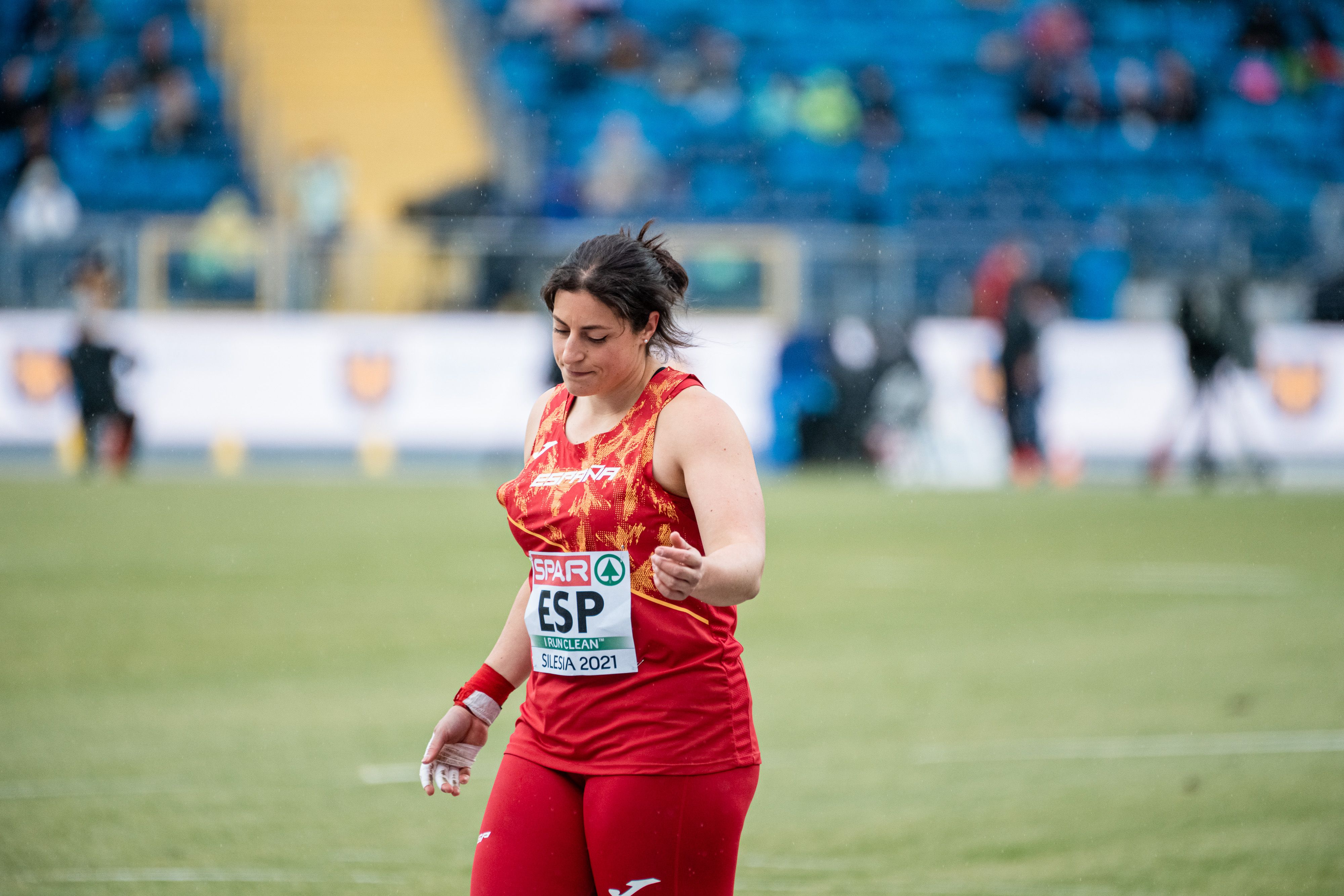 Belén Toimil no encontró el momento mágico y fue quinta. Foto: Sportmedia.