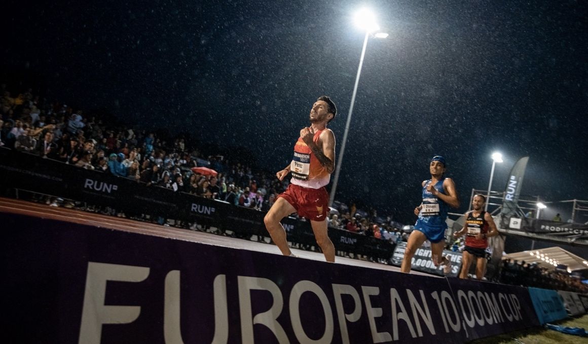 Una imagen de Chiki Pérez en la Copa de Europa de 10.000 metros celebrada en 2019. Foto: Sportmedia. Una imagen de Chiki Pérez en la Copa de Europa de 10.000 metros celebrada en 2019. Foto: Sportmedia.