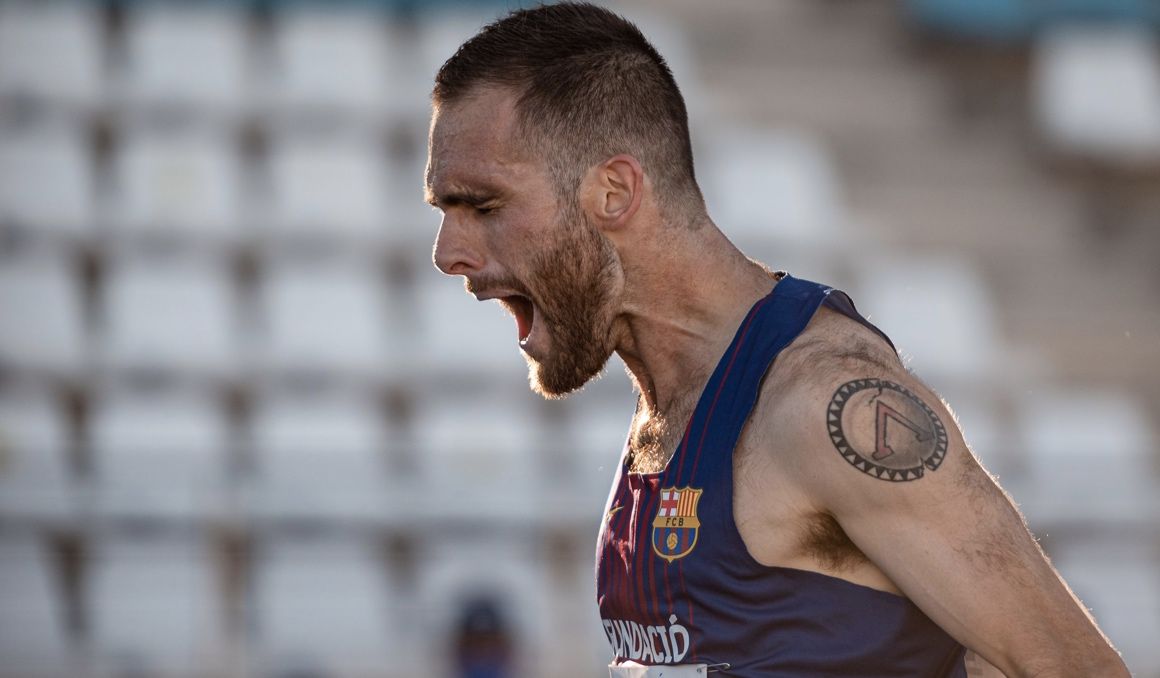 Sebas Martos fue el atleta español más destacado en el Meeting Iberoamericano de Huelva. Foto: Sportmedia