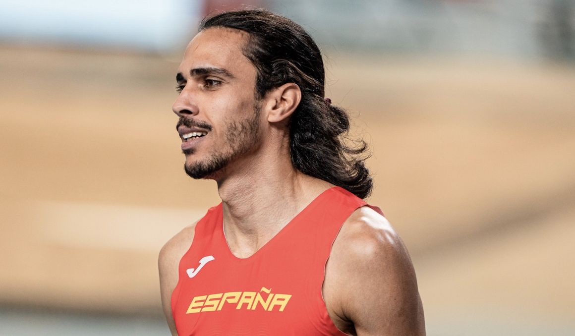Una imagen de Mo Katir en el Campeonato de Europa de Toruń en el que fue cuarto. Foto Sportmedia