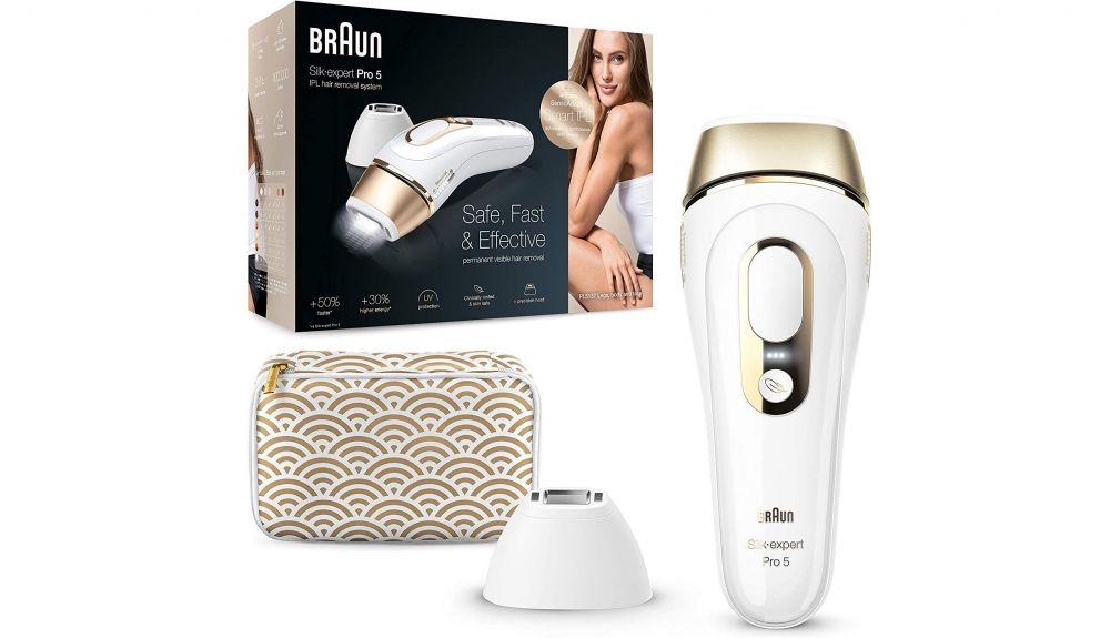 Depiladora de luz pulsada Braun Silk Epil