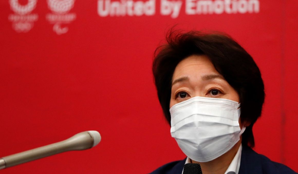 La presidenta del comité organizador de los JJOO de Tokio,Seiko Hashimoto hoy en rueda de prensa. Foto: EFE.