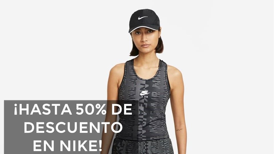 Corredoras, ¡hasta 50% de descuento en Nike!