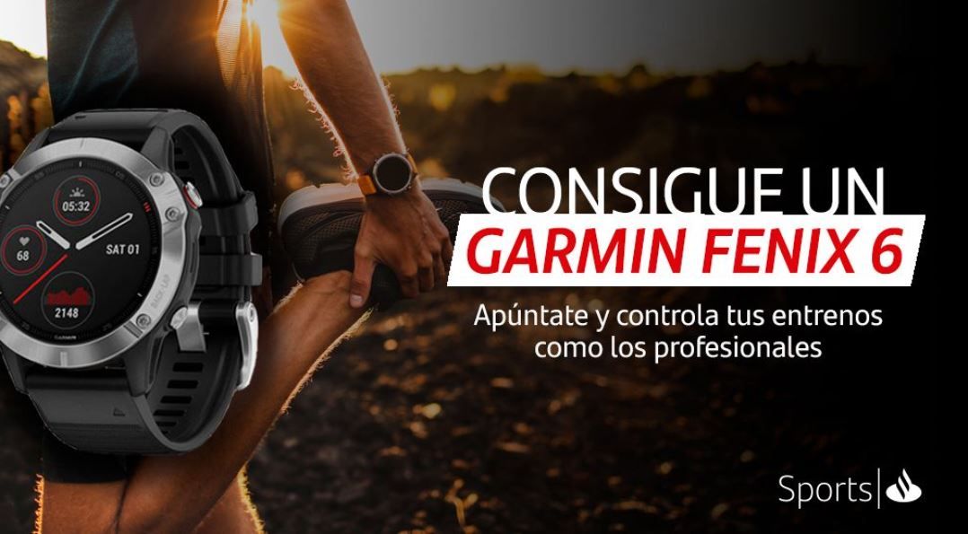 Arranca el verano estrenando un Garmin con Sports Santander