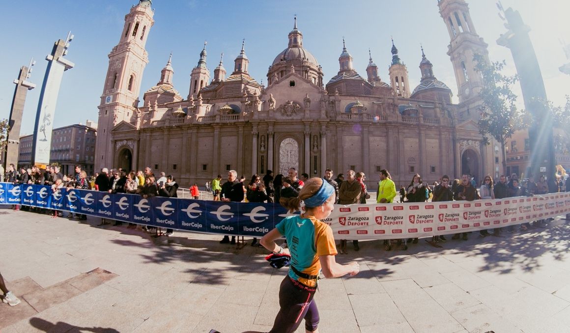El Maratón vuelve a Zaragoza el 24 de octubre. Foto: Organización.