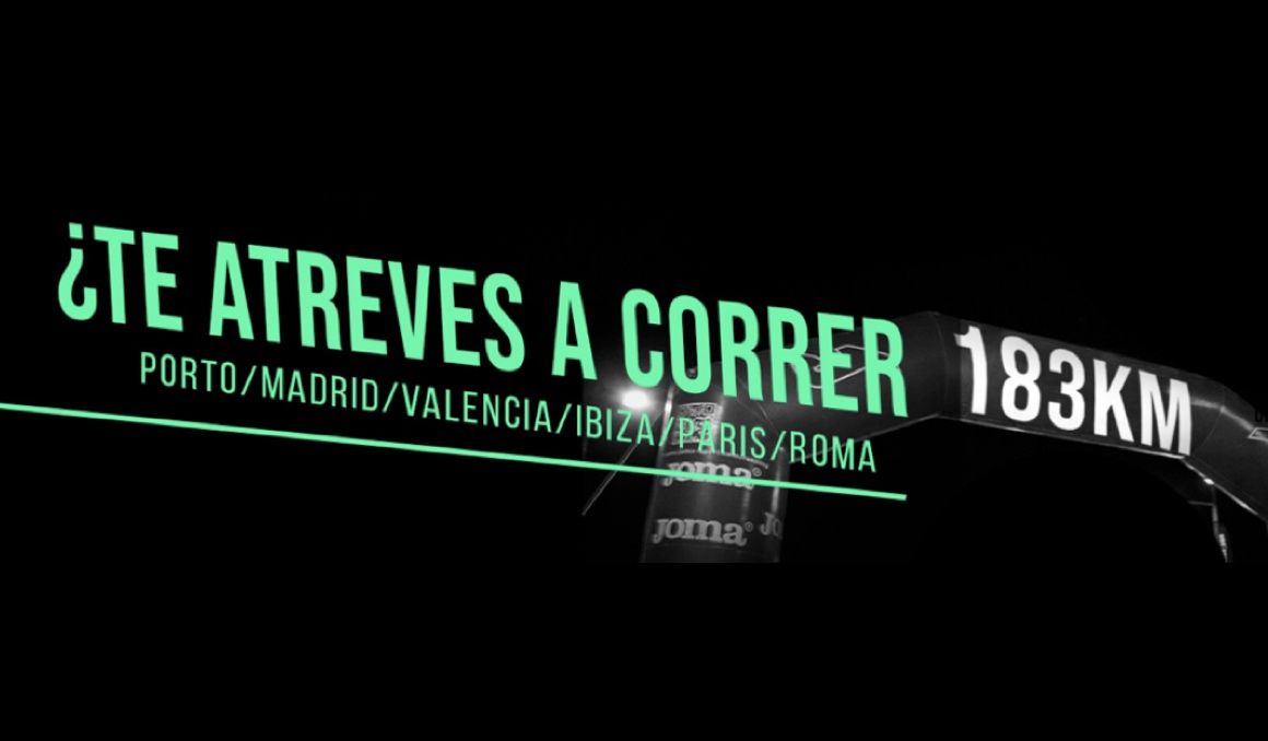 ¿Te atreves a correr 183 kilómetros con JOMA?