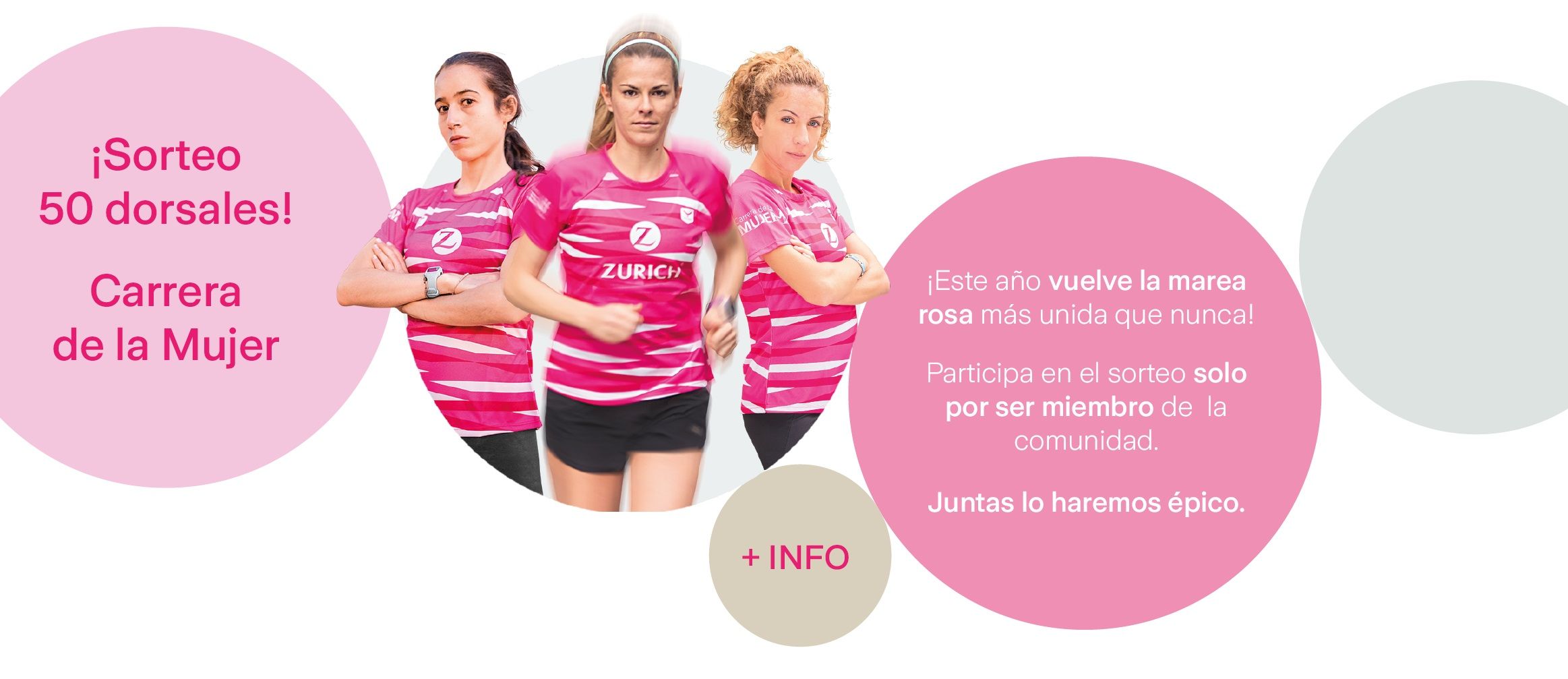 ¿Quieres ganar un dorsal para la Carrera de la Mujer?