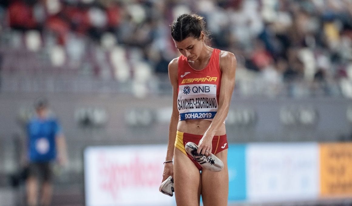 Irene Sánchez Esribano en el Campeonato del Mundo de Doha 2019. Foto: Sportmedia