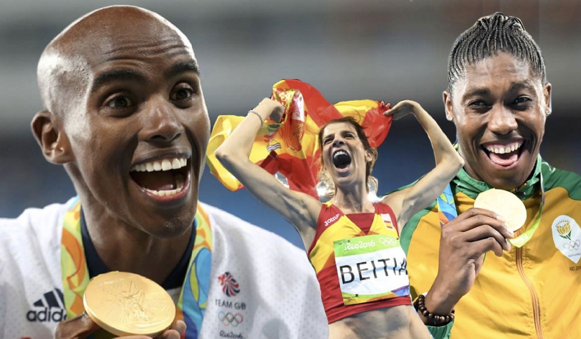 Farah, Beitia y Semenya, cada uno por un motivo diferente, no defenderán sus títulos olímpicos en Tokio 2020. 