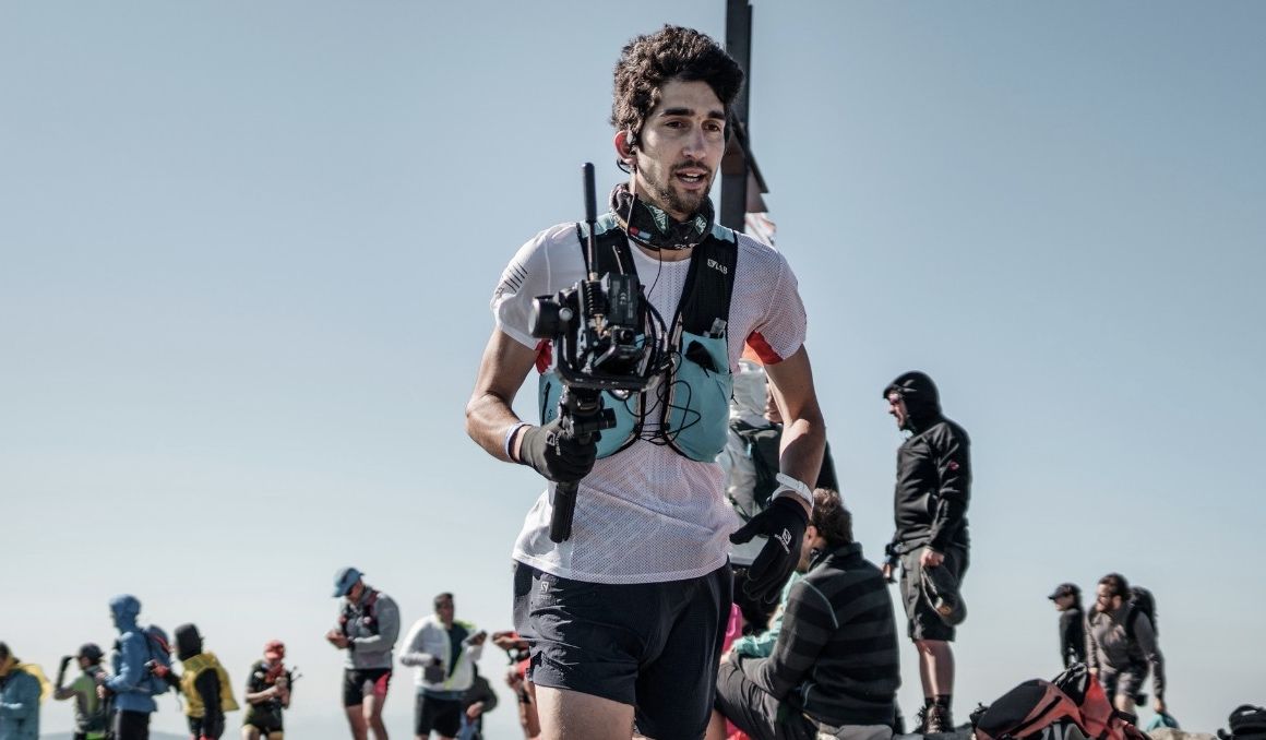 Una imagen de Biel Ràfols durante la carrera Olla de Núria