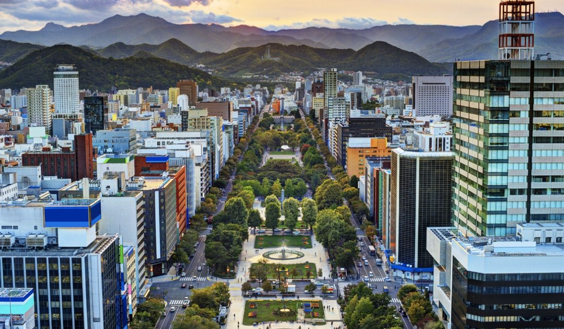 Una imagen de Sapporo, donde se disputará la marcha y el maratón de los Juegos Olímpicos de Tokio 2020.