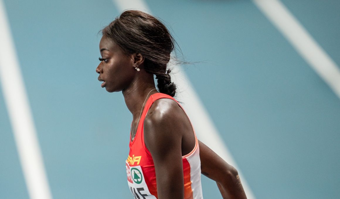 Fátima Diame se estrena en unos Juegos Olímpicos en el mejor estado de forma de su vida. Foto Sportmedia