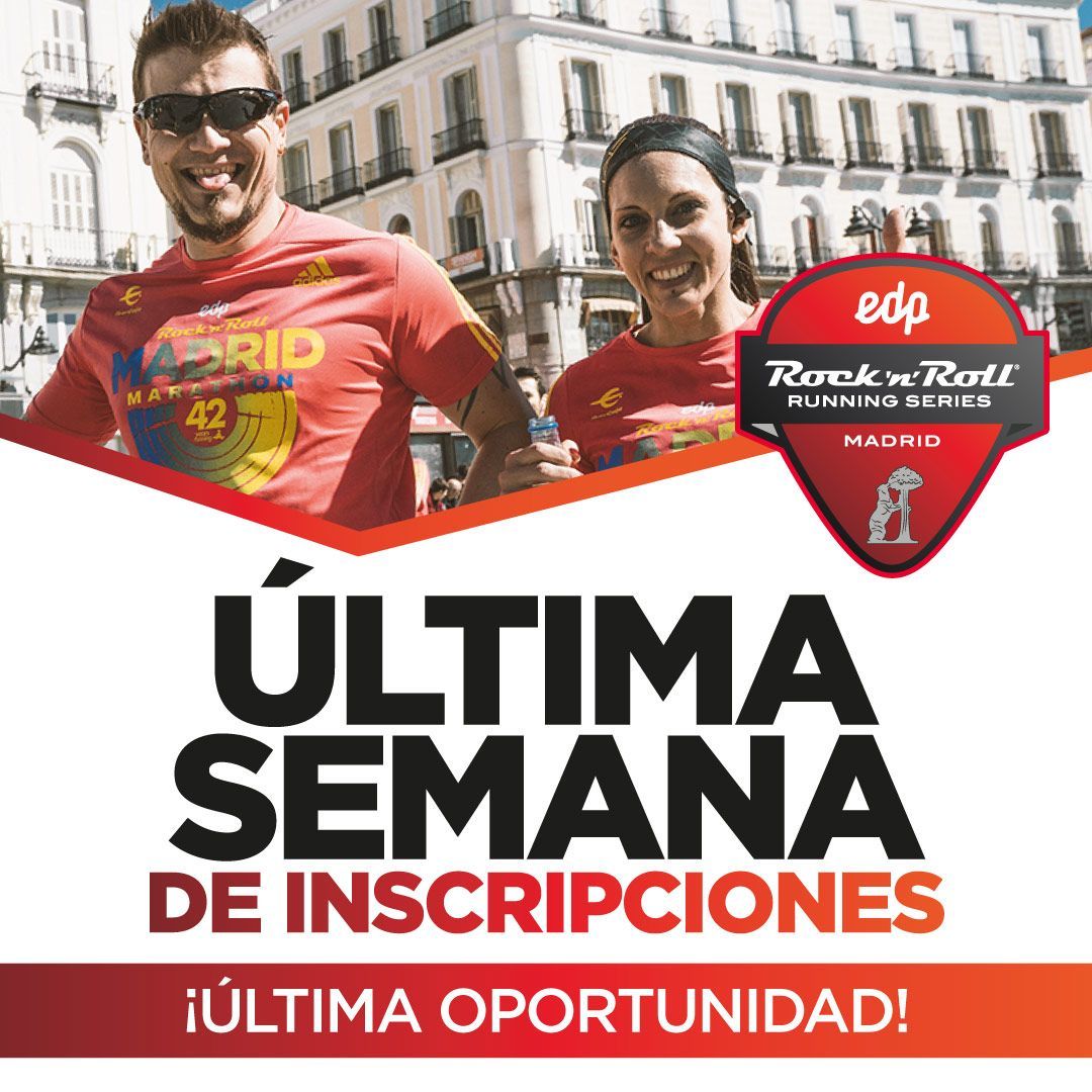 Todavía estás a tiempo de participar en las Rock 'n' Roll Running Series Madrid  