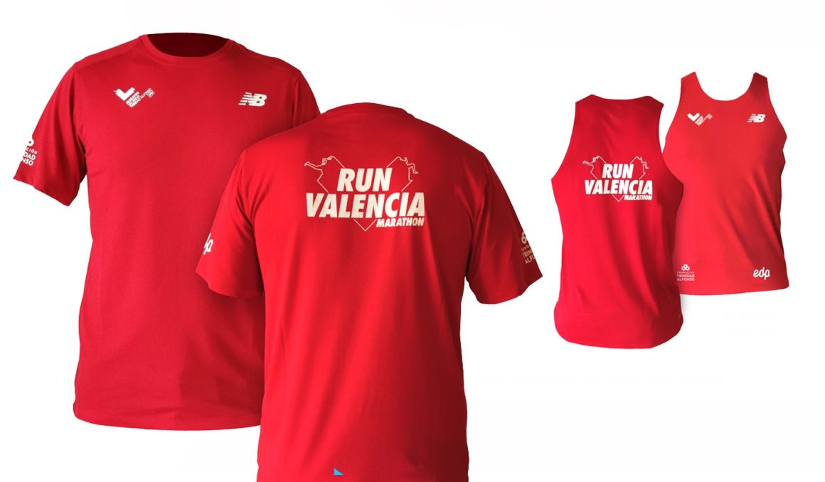 Así es la camiseta del Maratón de Valencia Trinidad Alfonso EDP 2021.