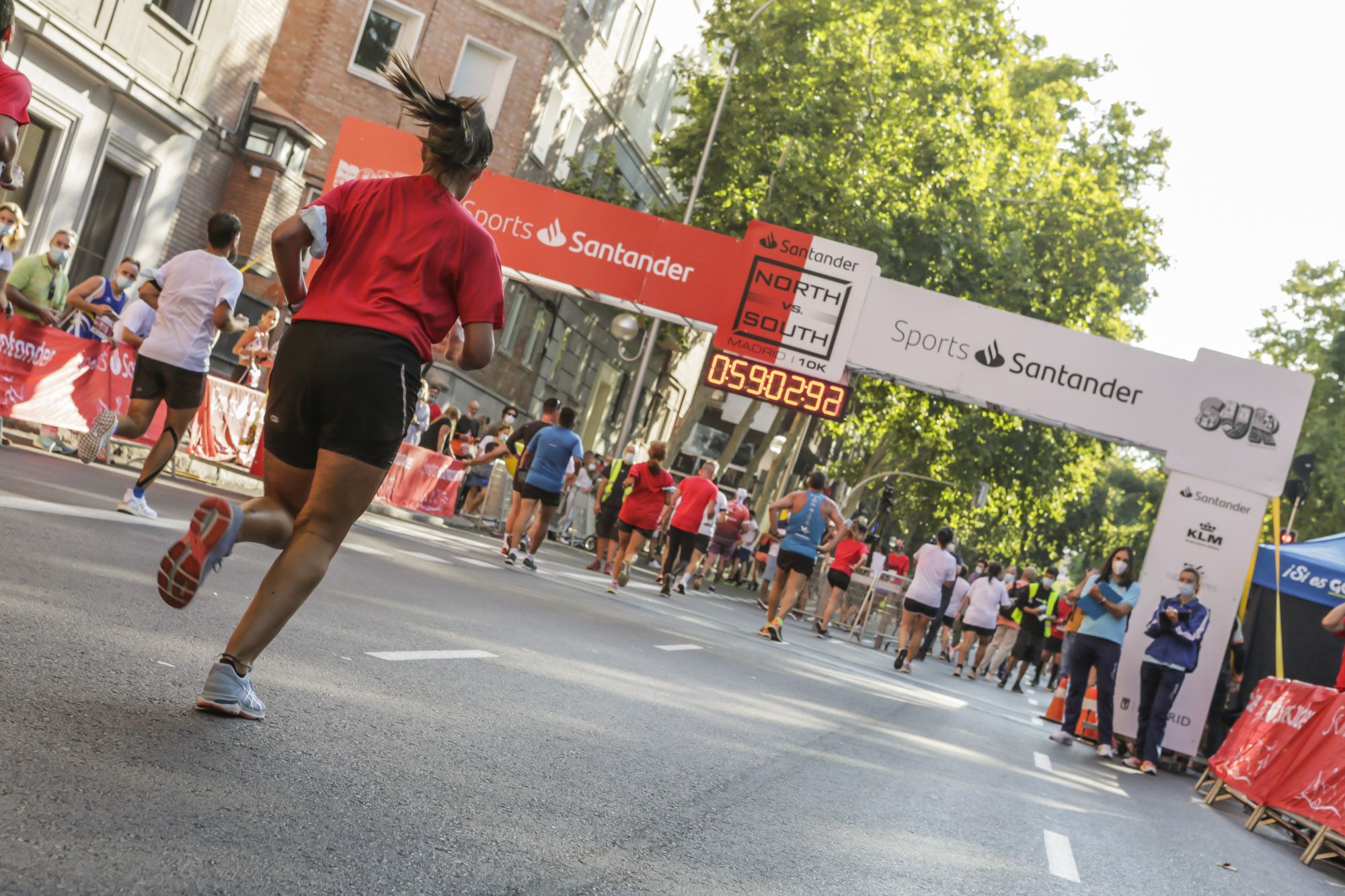 Las mejores imágenes de la Carrera Santander Norte vs Sur