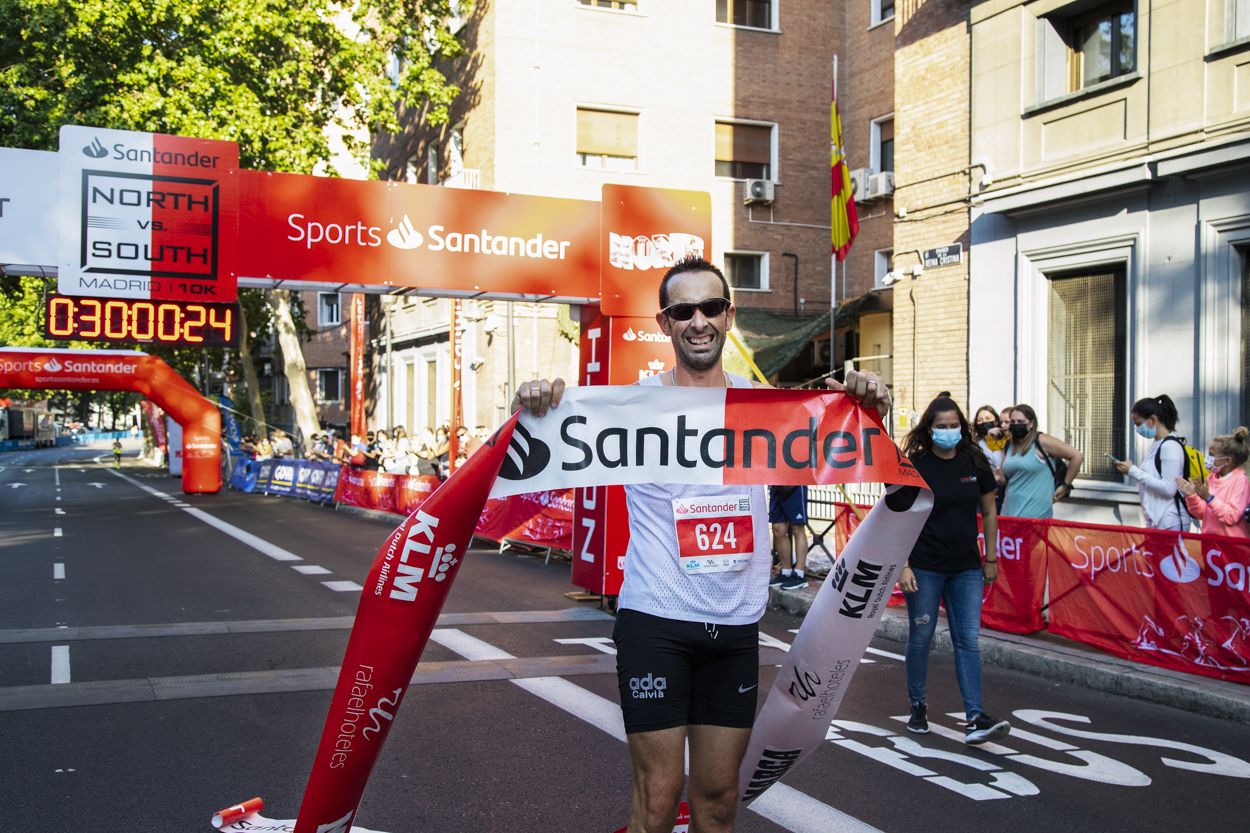 José España fue el ganador de la categoría masculina.