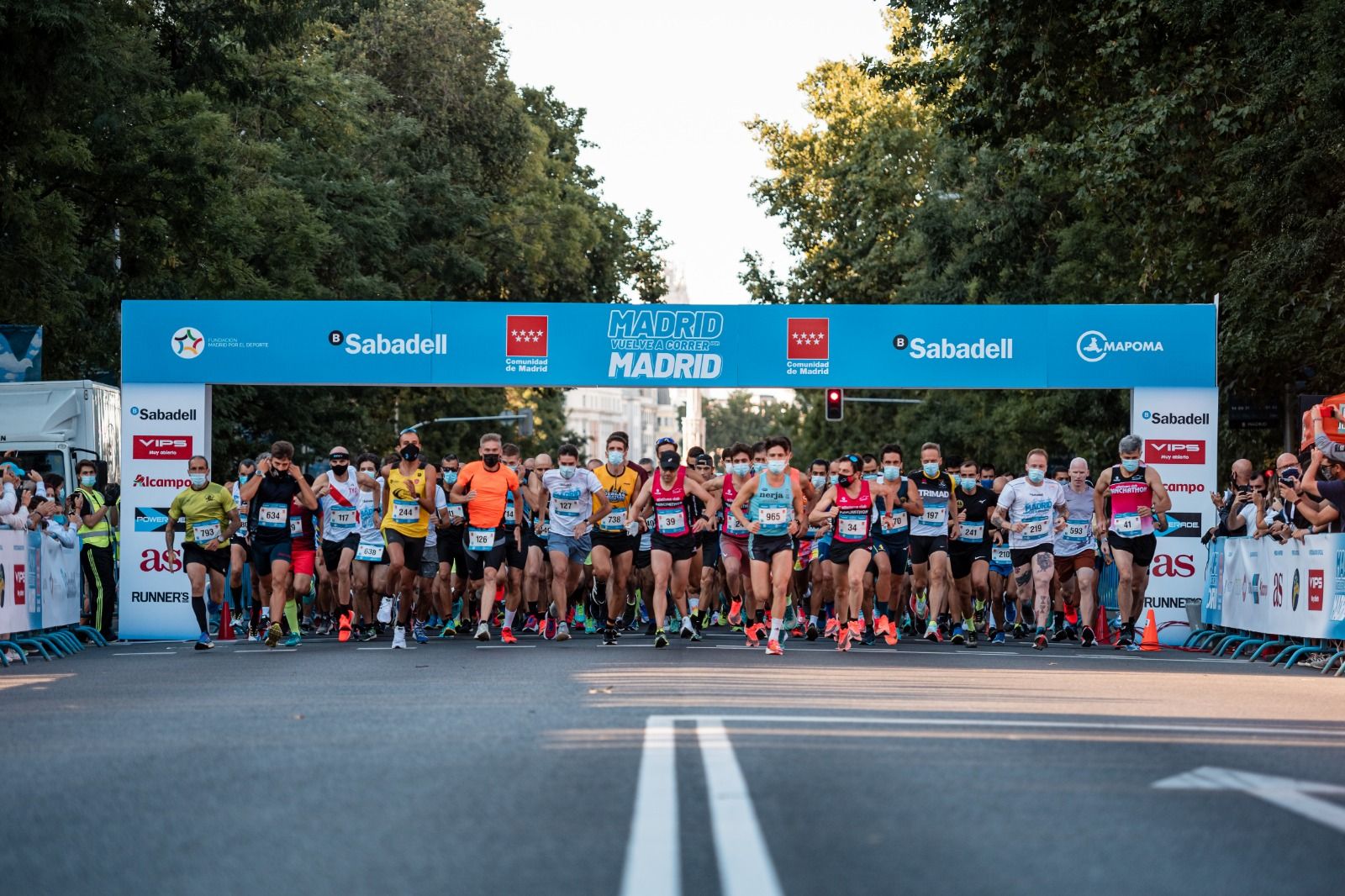 Madrid Vuelve a Correr por Madrid tuvo 5000 inscritos: ¡El gran running ha vuelto! SPORTMEDIA