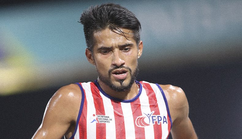 Derlys Ayala protagonizó una fuga muy comentada durante el maratón mundialista de Doha 2019. FÉLIX SÁNCHEZ