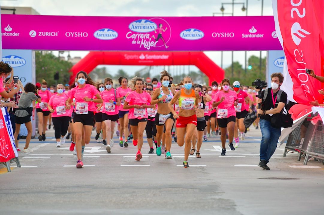 Salida Carrera de la Mujer de Valencia