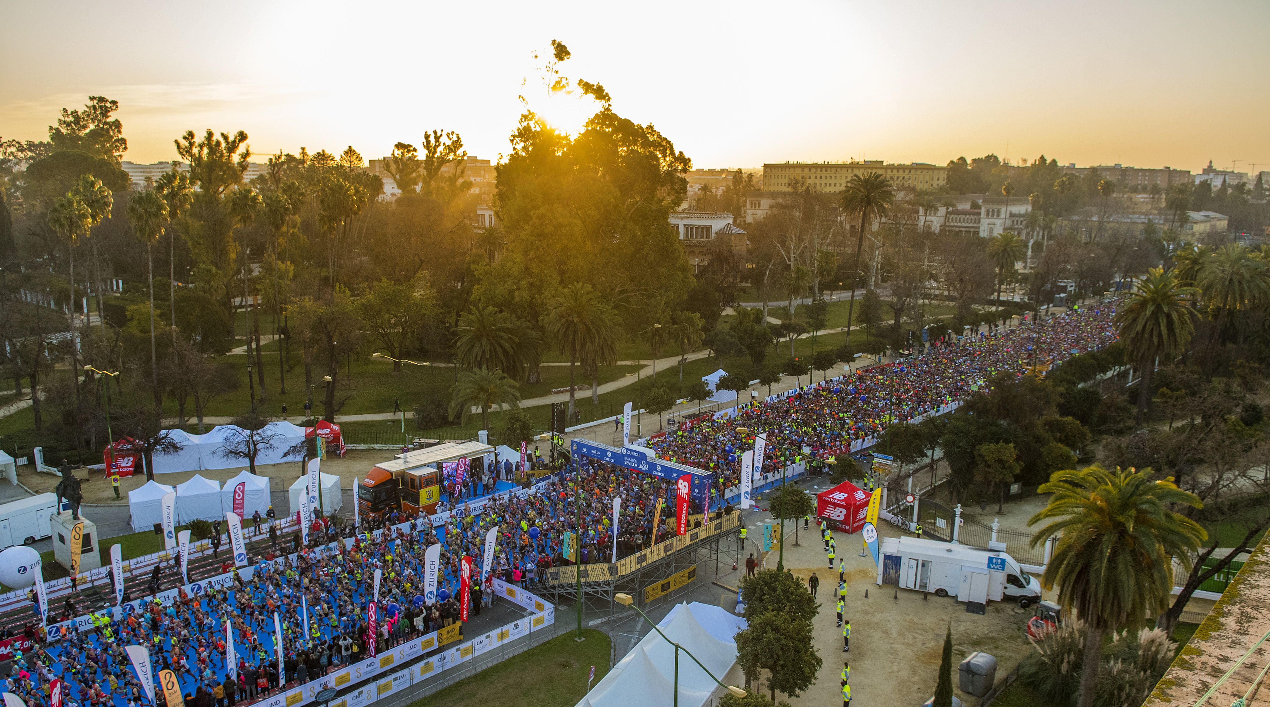 En el Zurich Maratón de Sevilla, cuya próxima edición se celebrará el 20 de febrero de 2022, cabe absolutamente cualquier tipo de corredor. JUANJO ÚBEDA