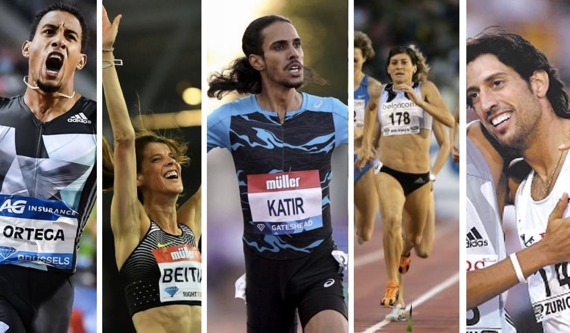 Algunos de los atletas españoles que han conseguido victoria en la Diamond League.