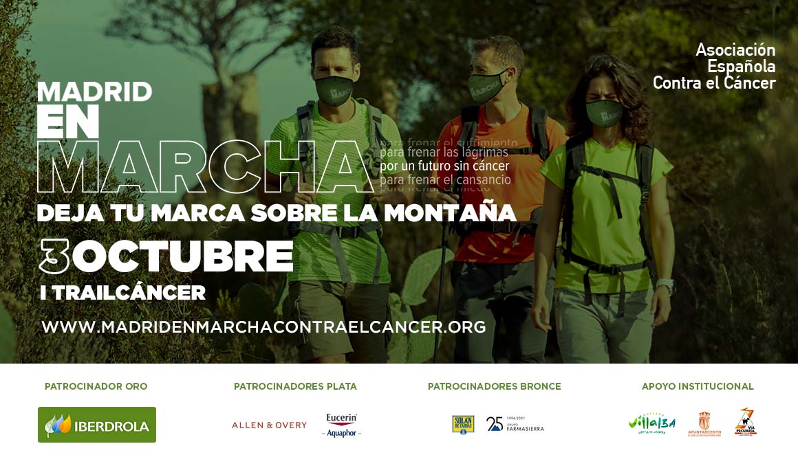 La AECC de Madrid ha preparado este Trailcáncer con la mirada puesta en crear retos para todos los públicos.
