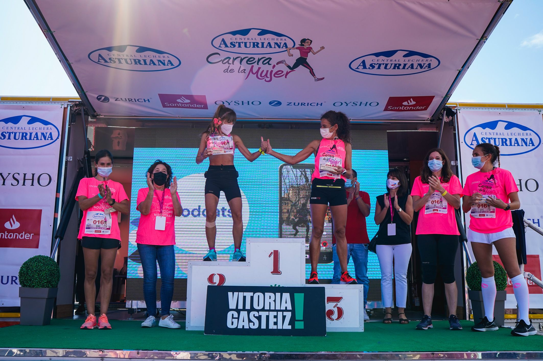 Las mejores fotos de la Carrera de la Mujer de Vitoria-Gasteiz 2021 - ENTREGA DE PREMIOS - 19