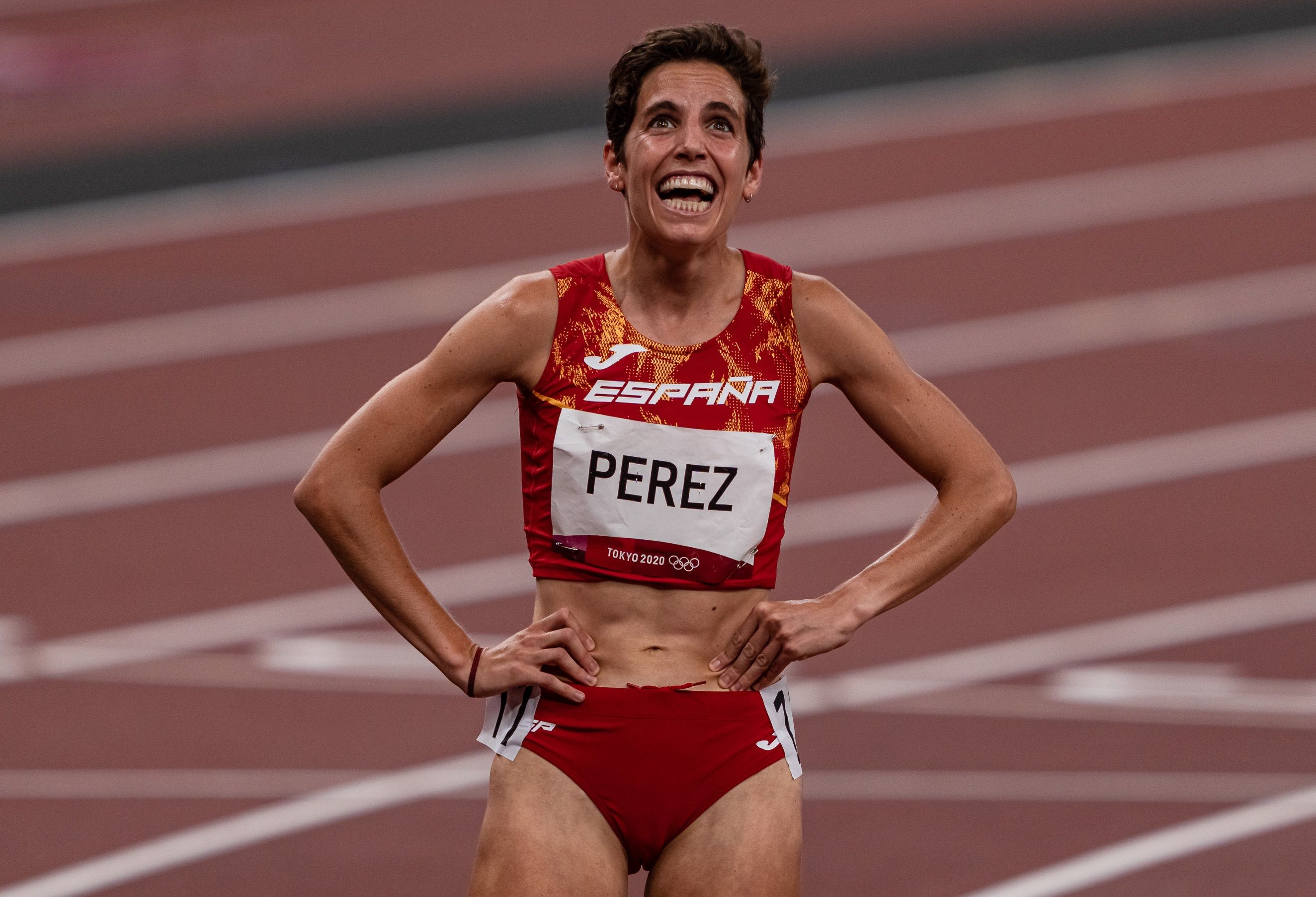La sonrisa de Marta Pérez | Foto: @Sportmedia