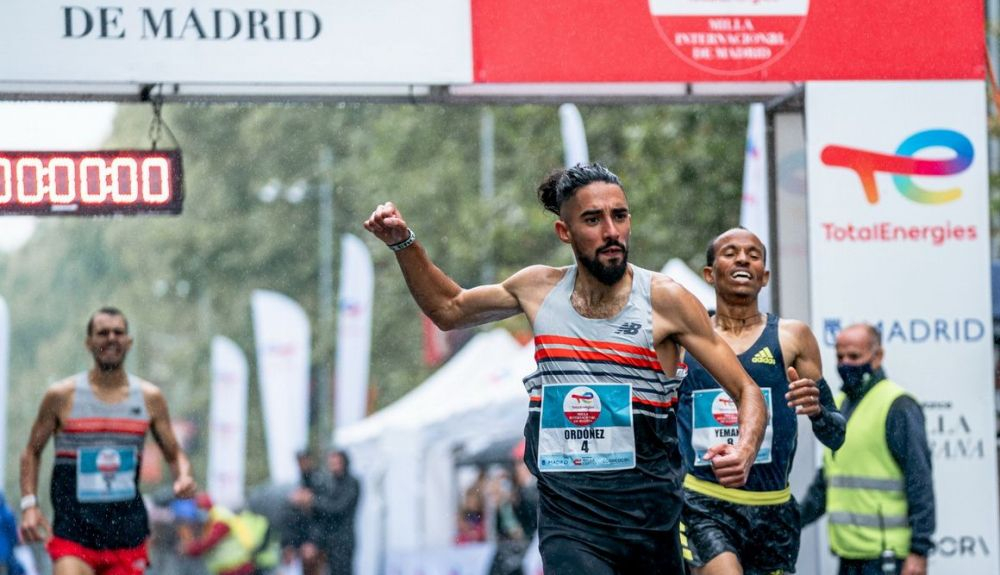 Espectacular triunfo de Saúl Ordóñez en TotalEnergies Milla Internacional de Madrid 2021 Espectacular triunfo de Saúl Ordóñez en TotalEnergies Milla Internacional de Madrid 2021