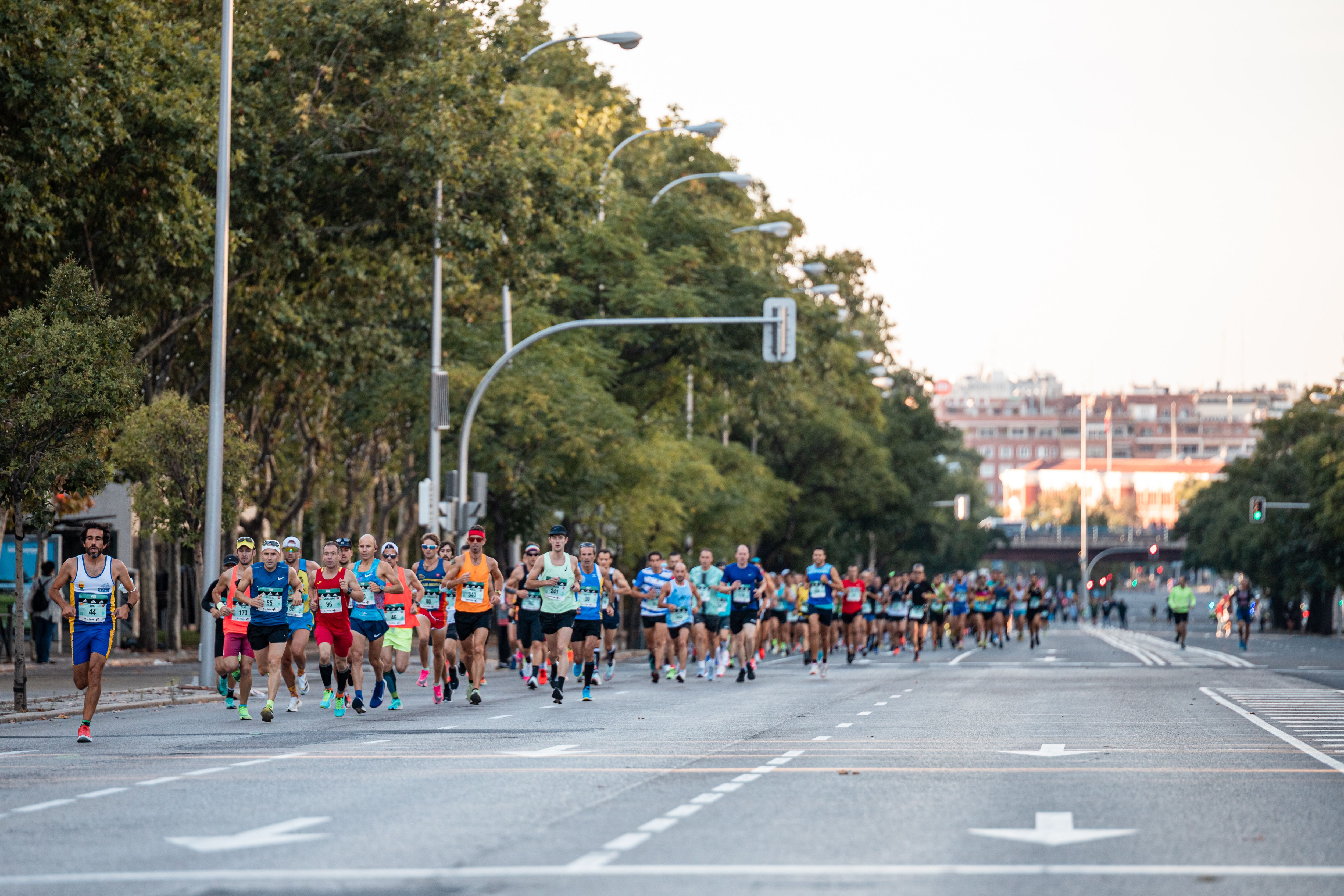 El Paseo de la Castellana volverá a llenarse de participantes de Rock 'n' Roll Running Series Madrid el próximo domingo 24 de abril de 2022. MAPOMA / SPORTMEDIA
