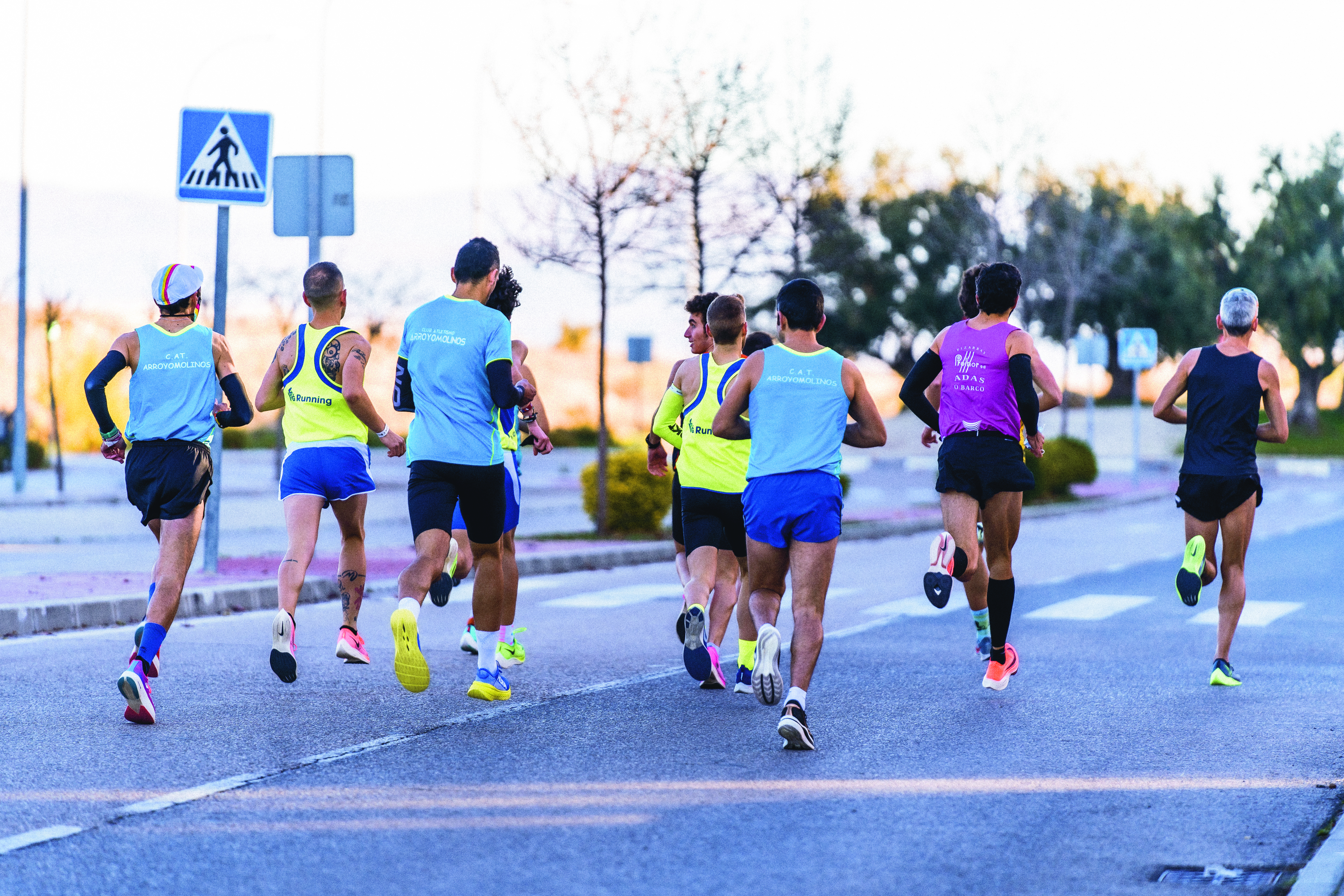 Divide el 10K en tres partes para lograr mejor marca.