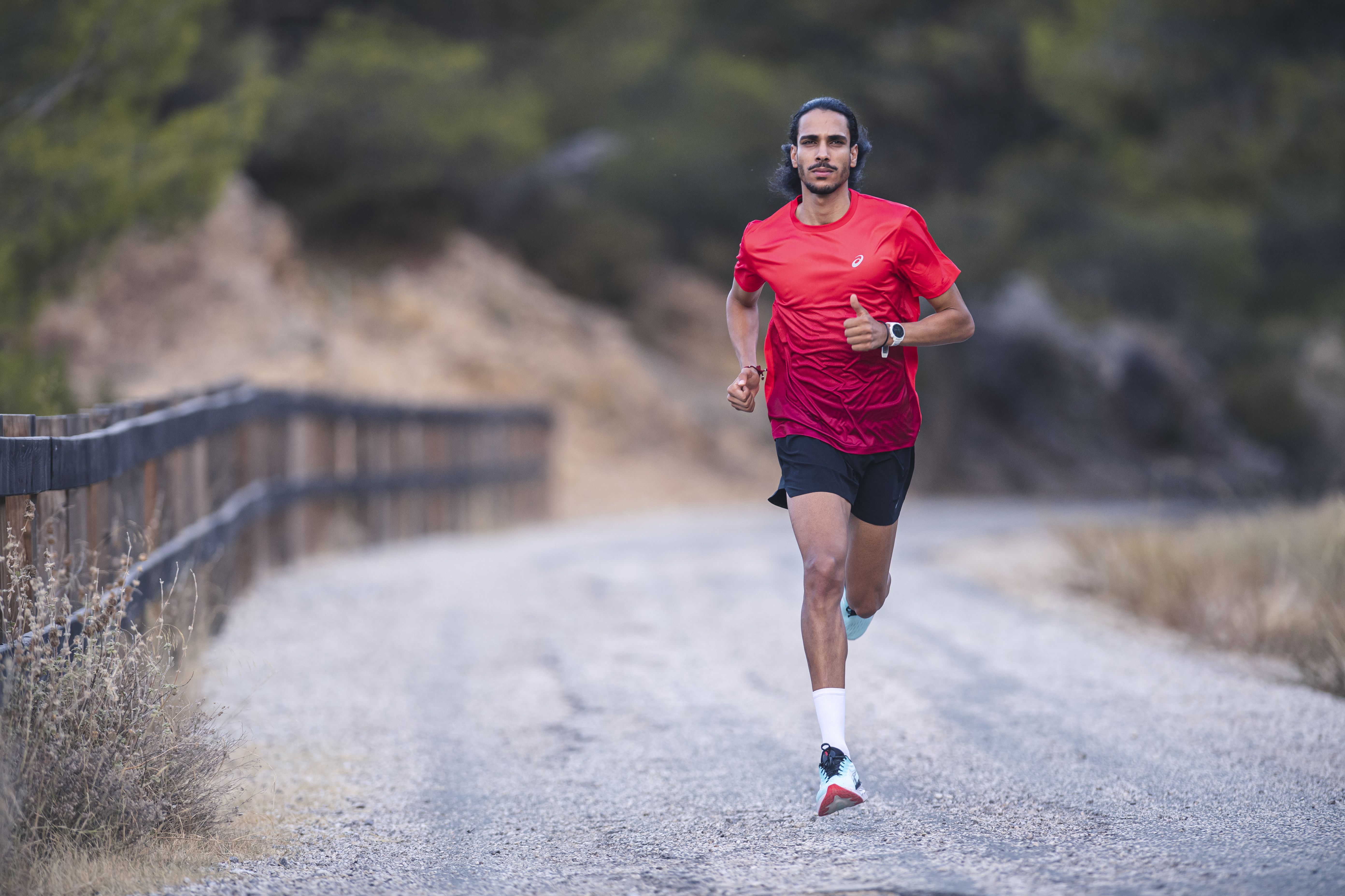  Mo Katir es el gran favorito a hacerse con la victoria en la Carrera Urbana Internacional Noche de San Antón 2023. FÉLIX SÁNCHEZ