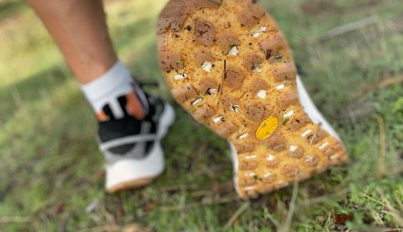 Así es la suela de las zapatillas Merrell Moab Flight Eco Dye Así es la suela de las zapatillas Merrell Moab Flight Eco Dye