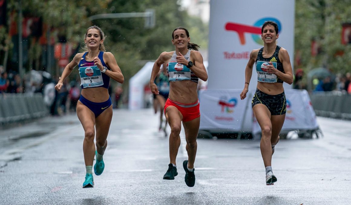 Marta García, Esther Guerrero y Marta Pérez serán algunas de las favoritas en la XV Milla Internacional de Bilbao. VSM PHOTOEVENTS.