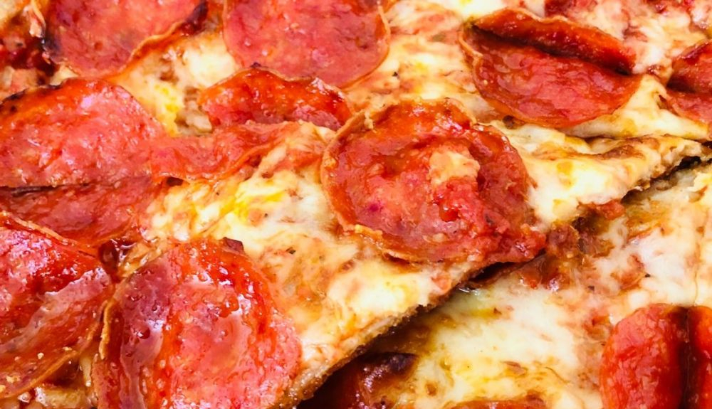 Nuestra pizza favorita Pepperoni.