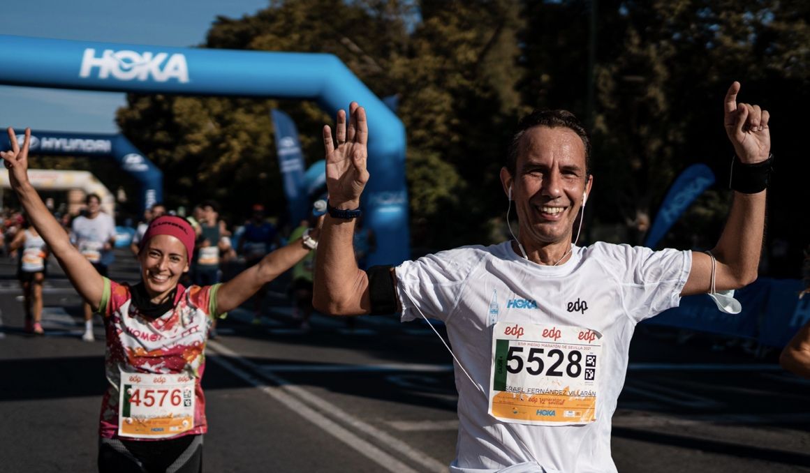 Una imagen del EDP Medio Maratón de Sevilla. SPORTMEDIA.