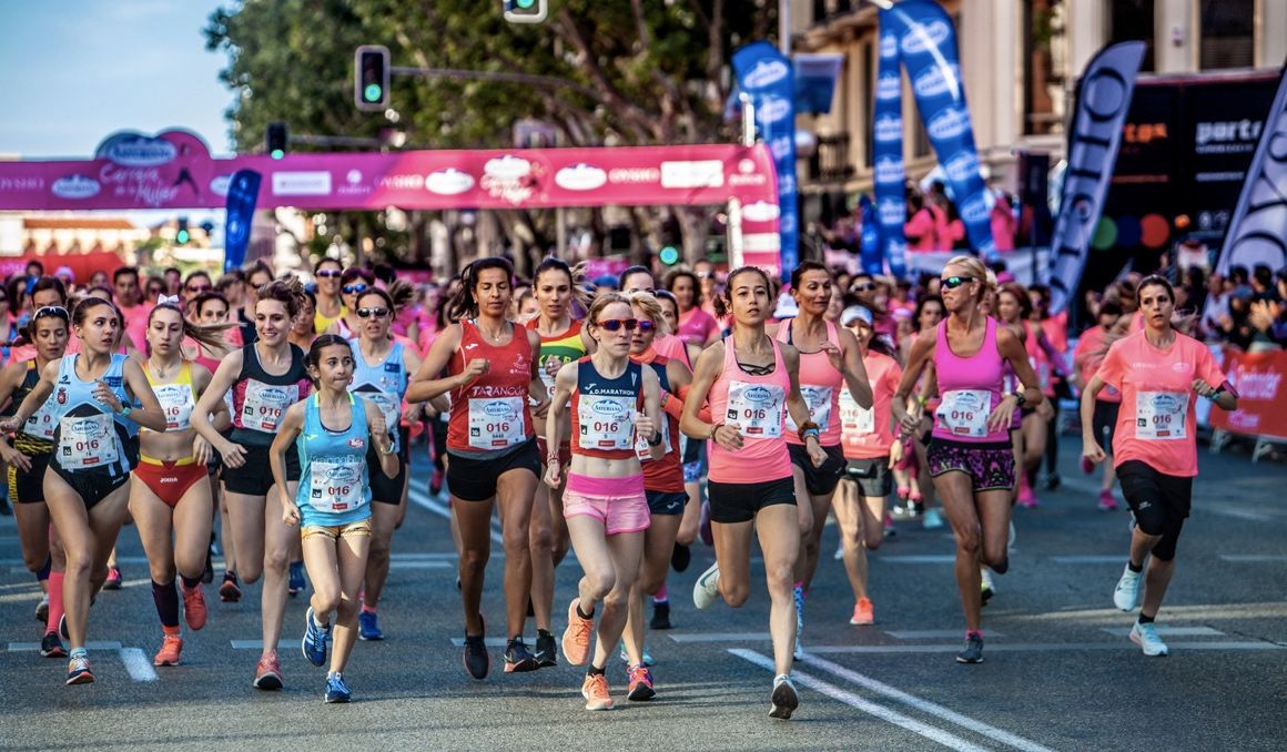 Una imagen de la Carrera de la Mujer de Madrid en 2019.