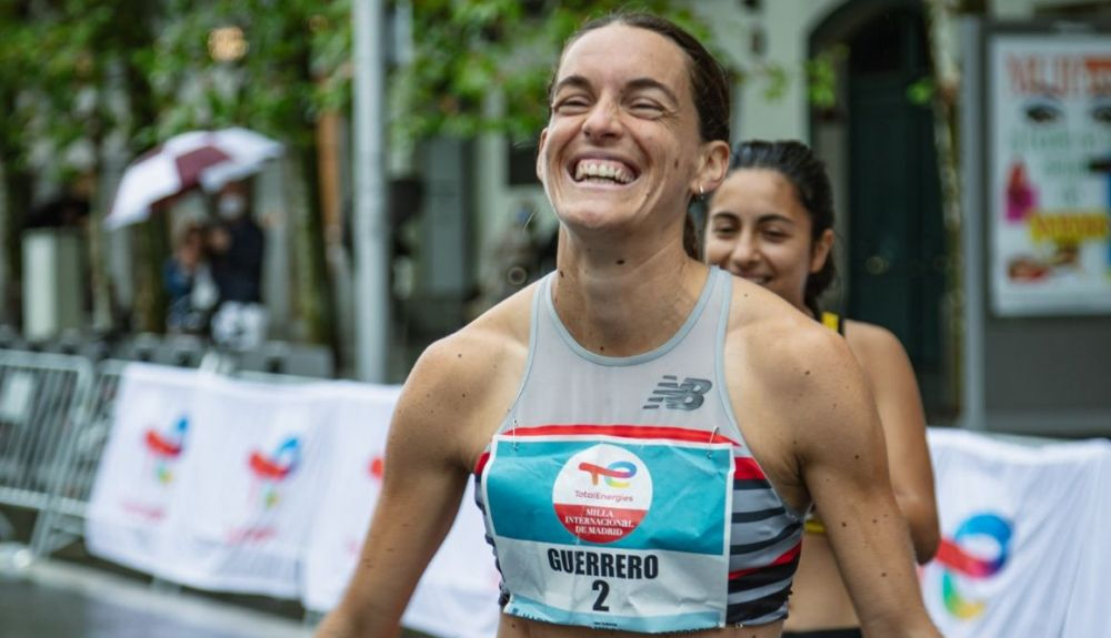 Esther Guerrero en la TotalEnergies Milla Internacional de Madrid. LATE MI LENTE. Esther Guerrero en la TotalEnergies Milla Internacional de Madrid. LATE MI LENTE.