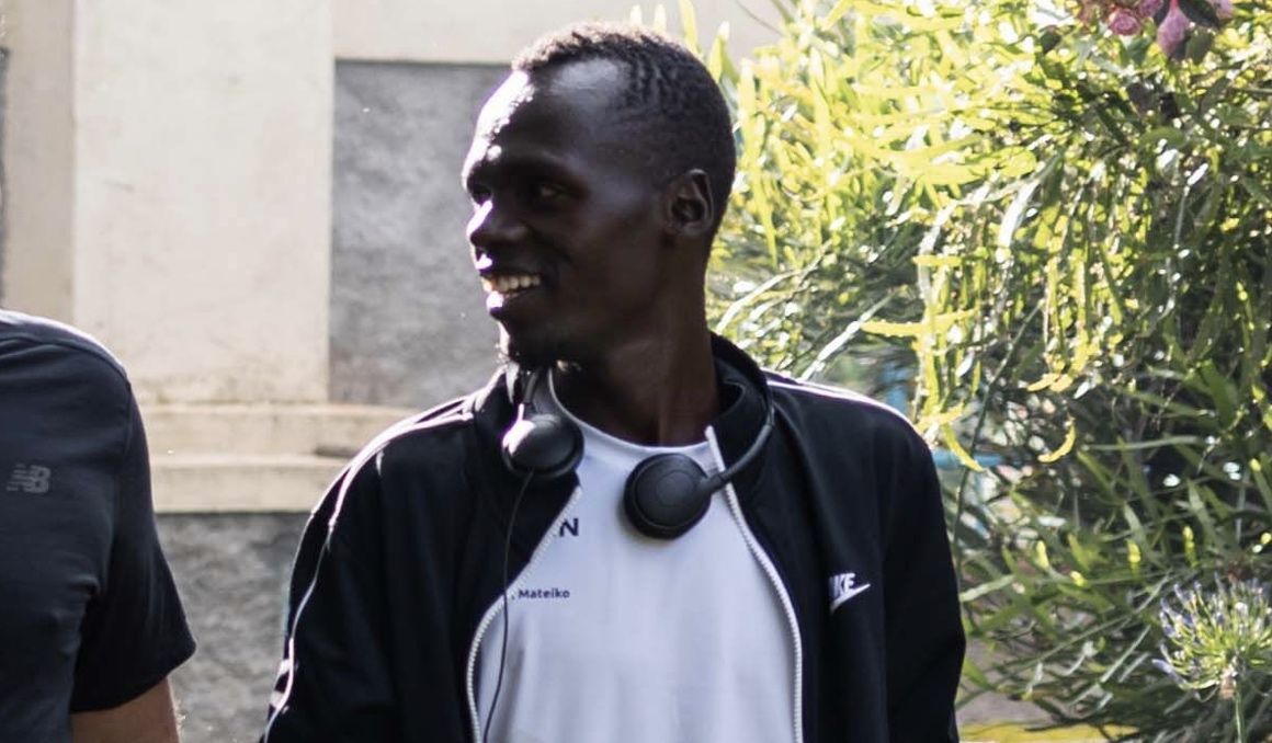 Daniel Mateiko durante la entrevista realizada en el campo de entrenamiento de Global Sports Comunication en Kaptagat, Kenia. NN RUNNING TEAM