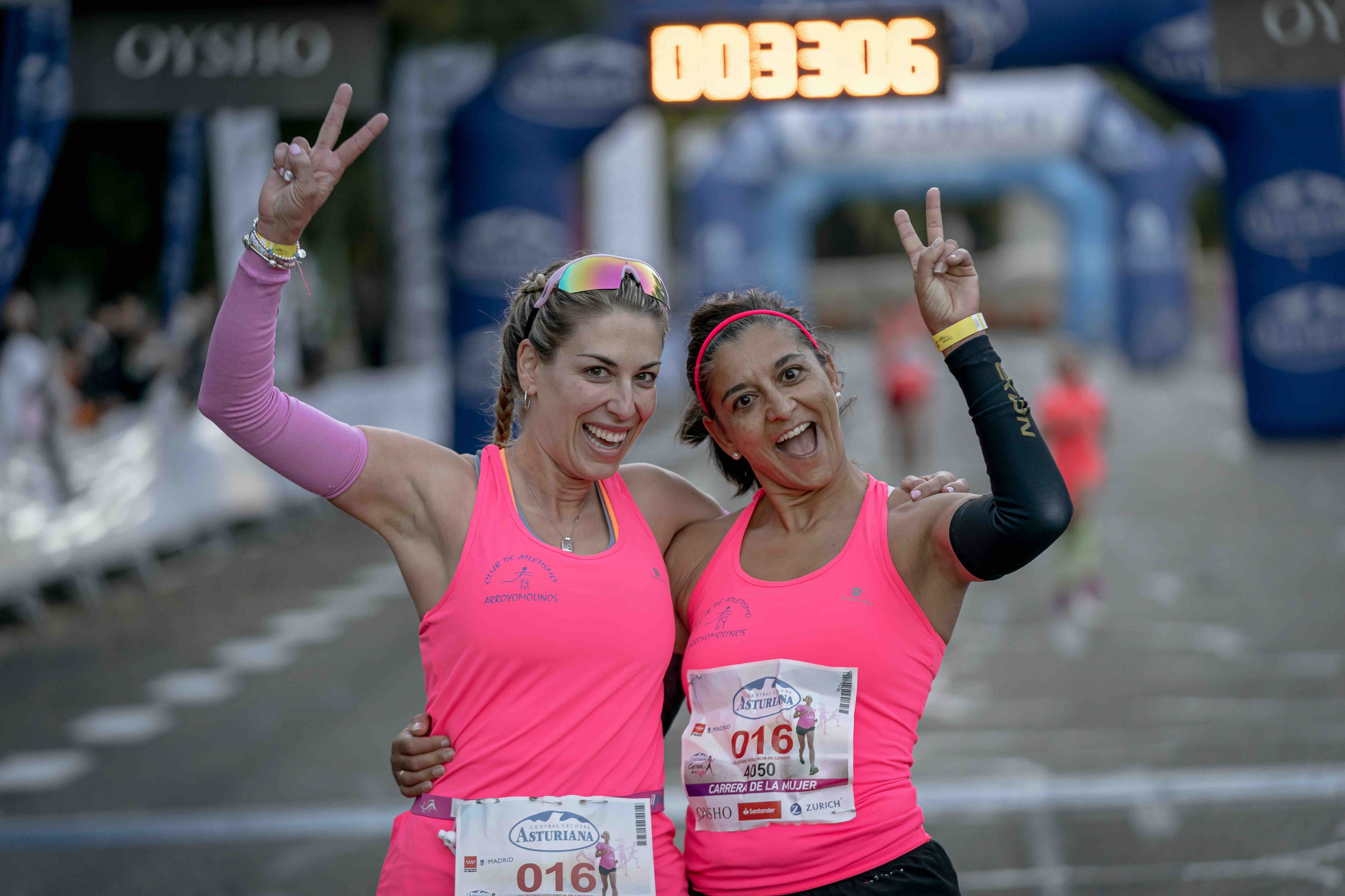 Las mejores fotos de la Carrera de la Mujer Central Lechera Asturiana Madrid 2021 (LLEGADA A META / GALERÍA 6)