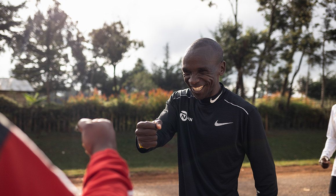 Eliud Kipchoge buscará su quinto 'major' en el Maratón de Boston 2023. NN RUNNING TEAM.