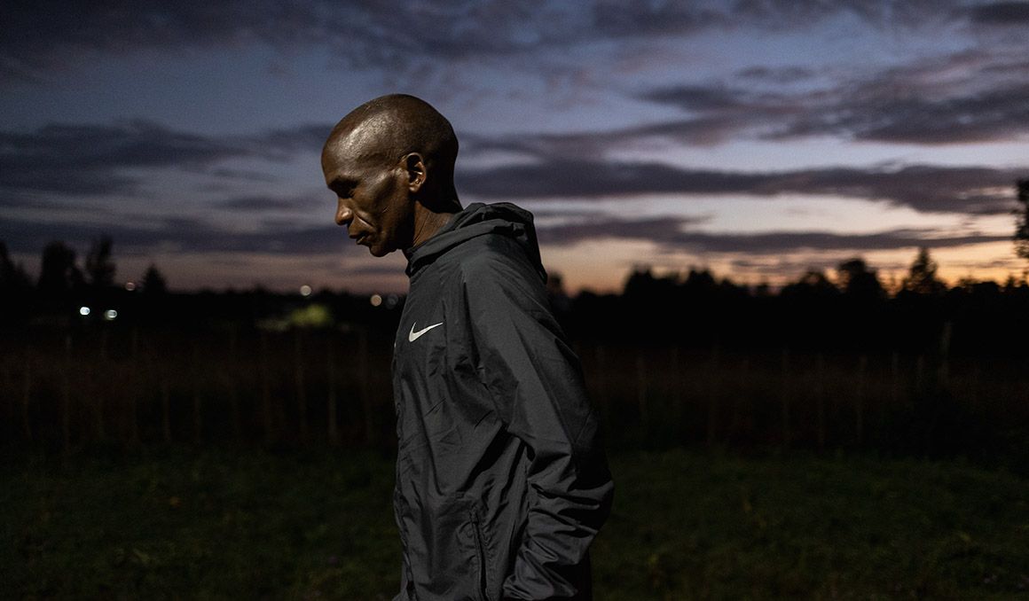 Eliud Kipchoge está en su campo de entrenamiento de Kaptagat, a las afueras de Eldoret, preparando sus próximos desafíos. NN RUNNING TEAM.