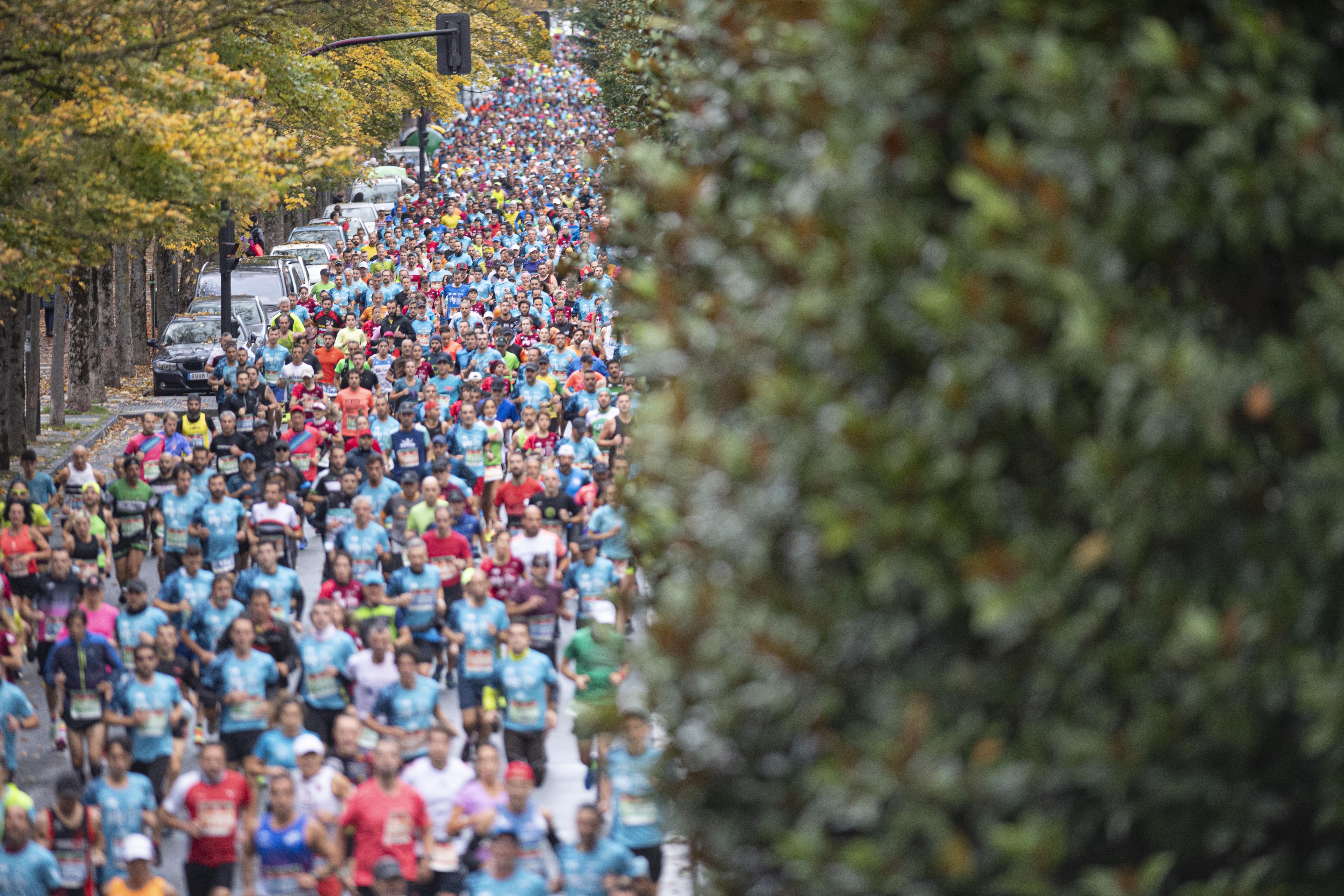 Magníficas imágenes del EDP Vitoria-Gasteiz Maratón Martín Fiz 2021