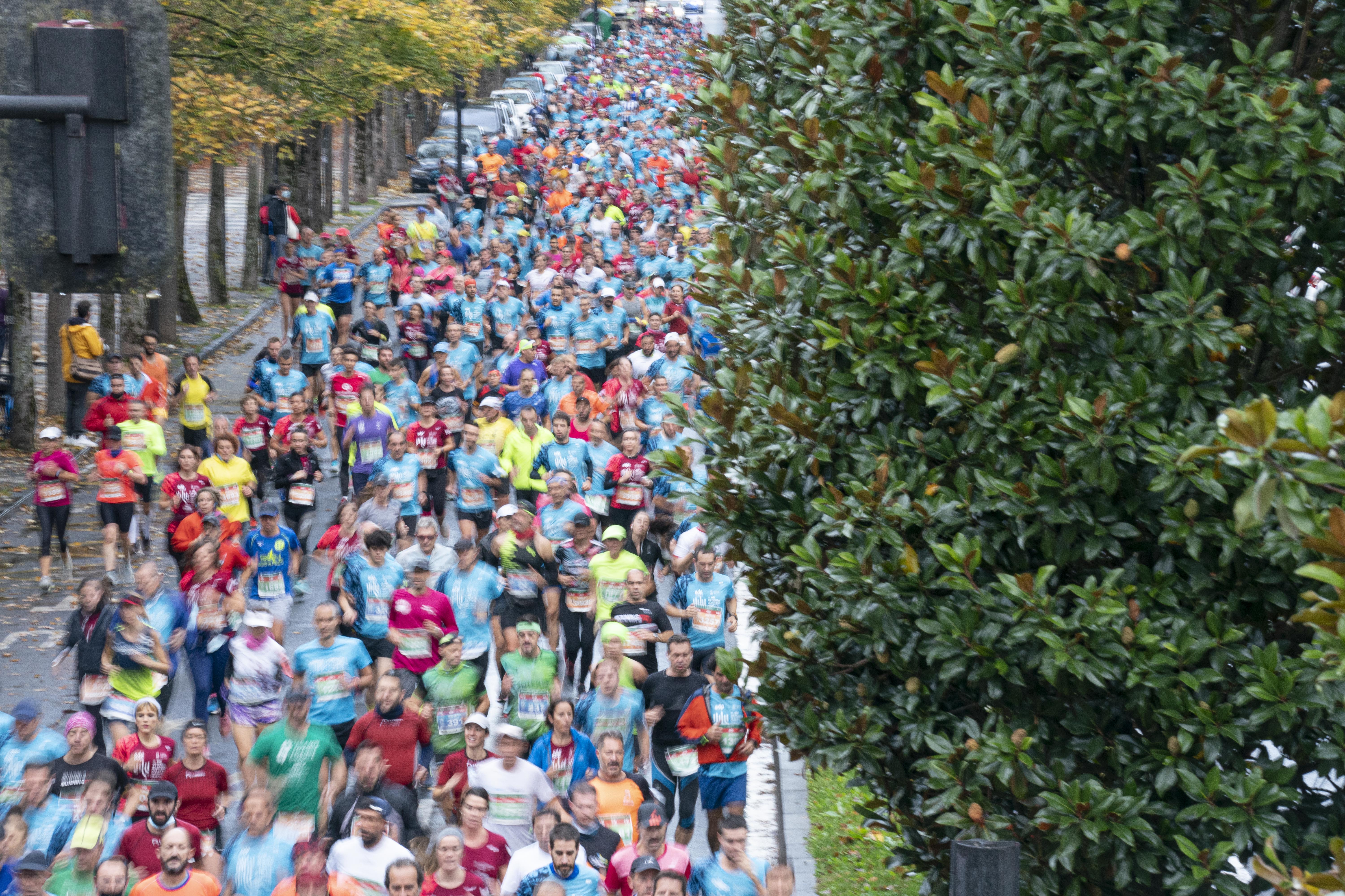 Magníficas imágenes del EDP Vitoria-Gasteiz Maratón Martín Fiz 2021