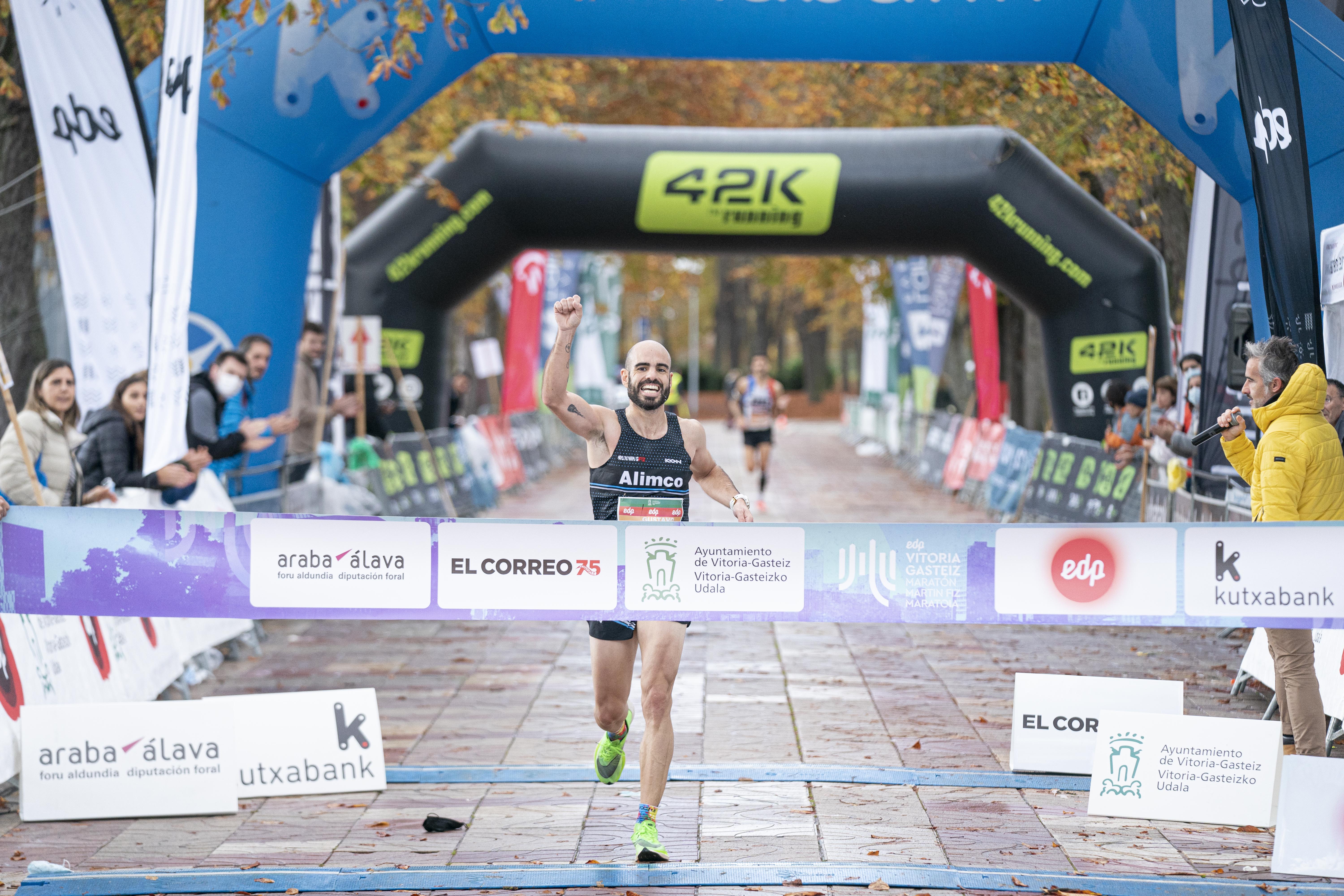Magníficas imágenes del EDP Vitoria-Gasteiz Maratón Martín Fiz 2021
