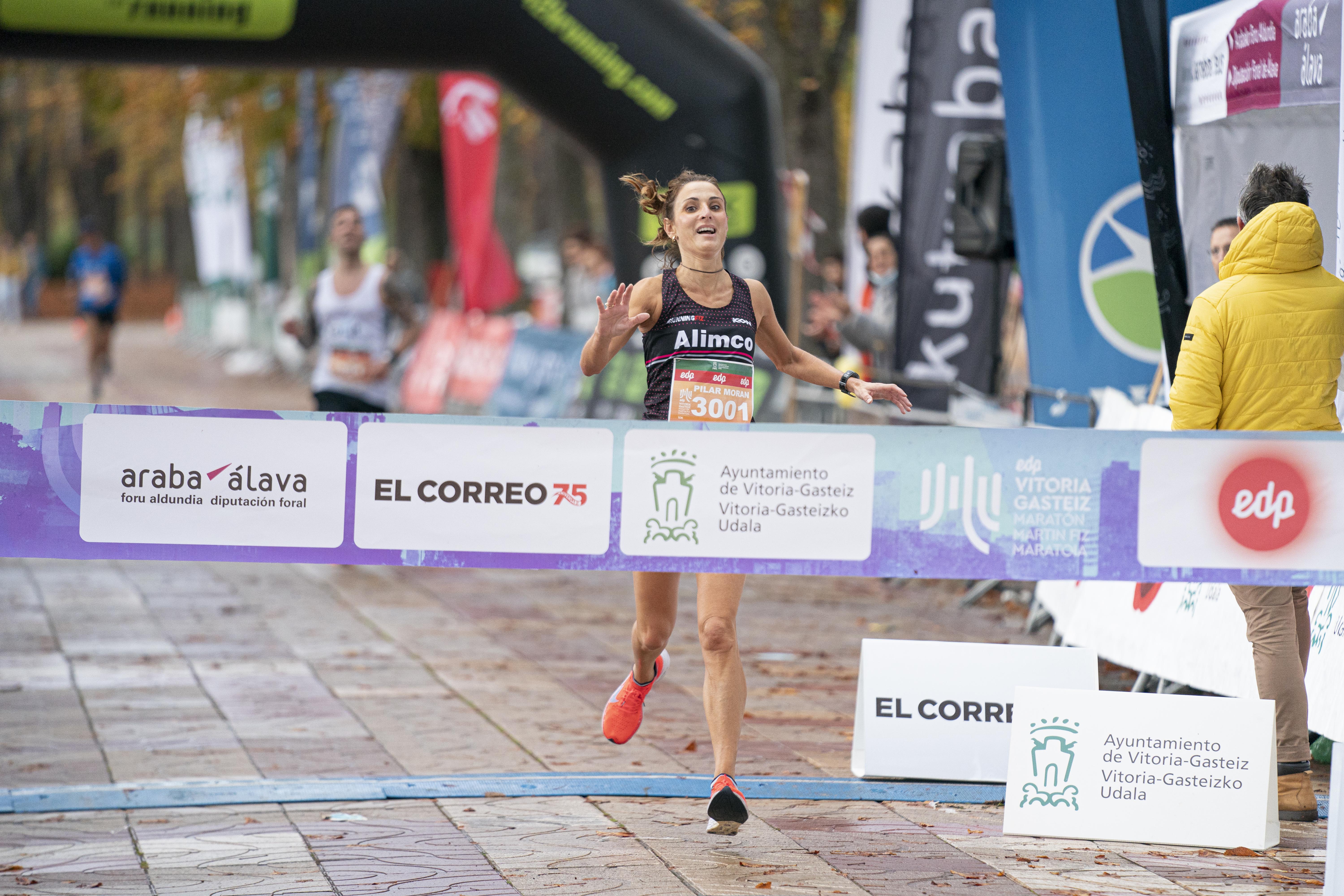 Magníficas imágenes del EDP Vitoria-Gasteiz Maratón Martín Fiz 2021