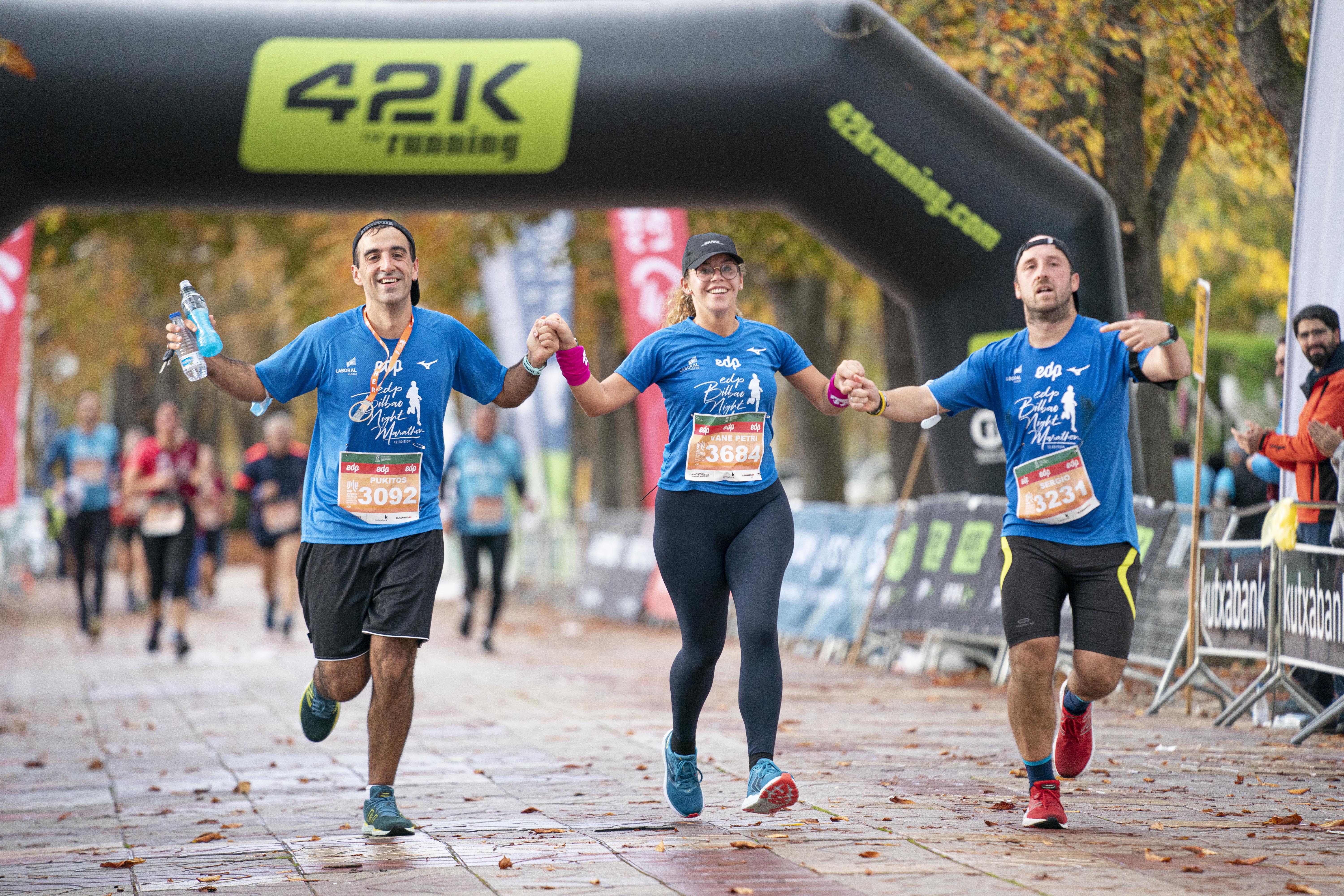 Magníficas imágenes del EDP Vitoria-Gasteiz Maratón Martín Fiz 2021