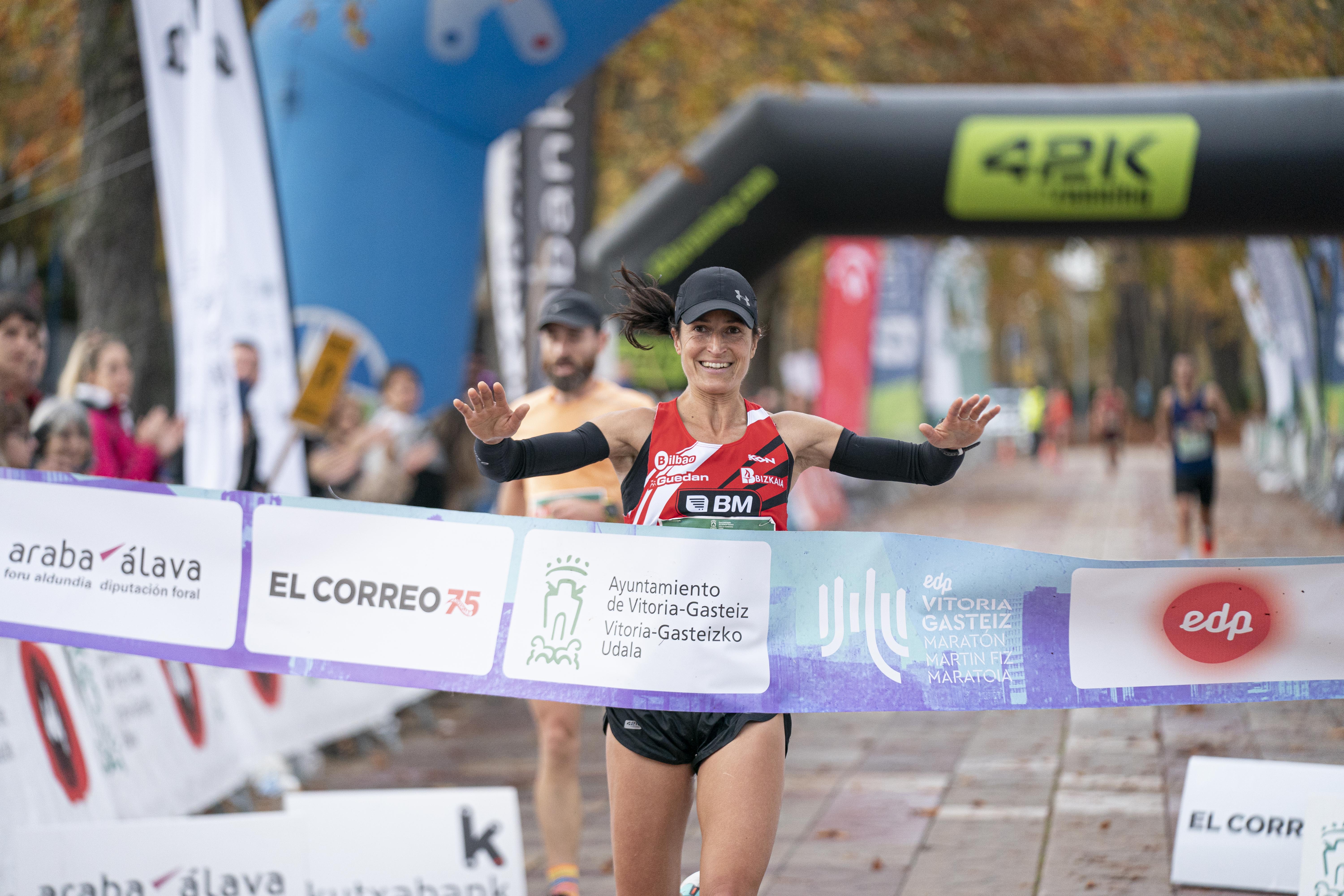Magníficas imágenes del EDP Vitoria-Gasteiz Maratón Martín Fiz 2021